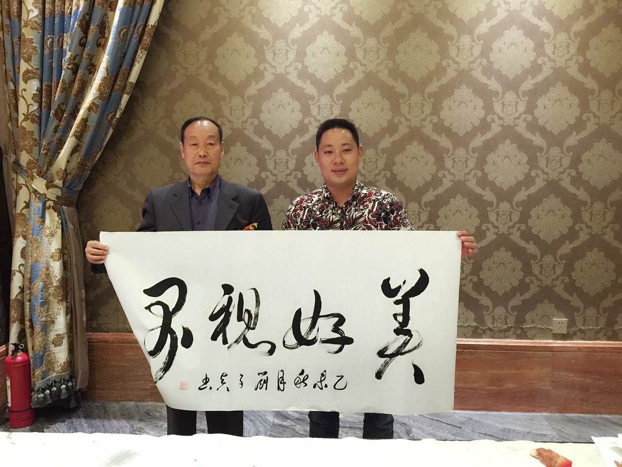 易視界岳總在《魅力中國話》新聞發(fā)布會現(xiàn)場