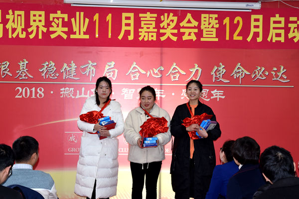 易視界11月優(yōu)秀技術(shù)標(biāo)兵上臺領(lǐng)獎