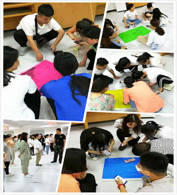 繪制隊旗，建立團(tuán)隊