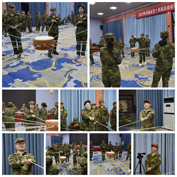 考驗(yàn)團(tuán)隊(duì)協(xié)作能力的同心鼓