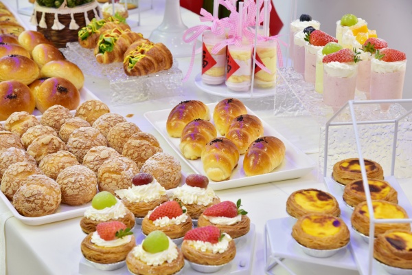 易視界工作人員為客戶準備的精致小甜點