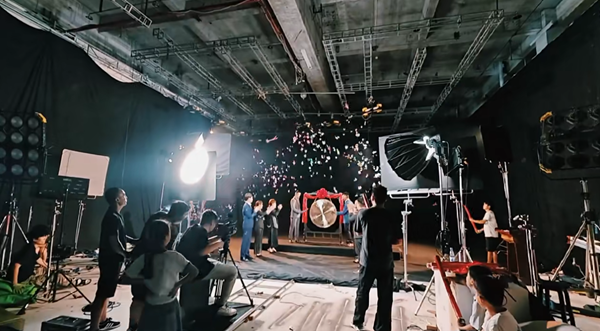 易視界拍攝火熱進行中