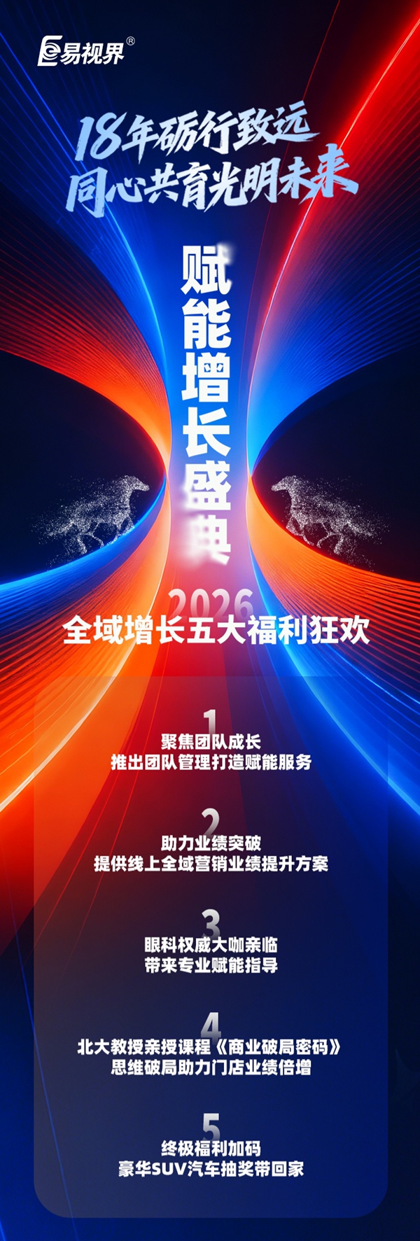 易視界集團(tuán)十八周年慶典暨賦能增長(zhǎng)盛典即將盛大啟幕